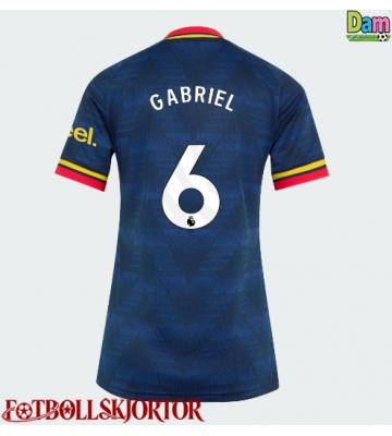 Arsenal Gabriel Magalhaes #6 Bortatröja Dam 2026-27 Kortärmad